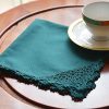 everygreen color crochet napkins